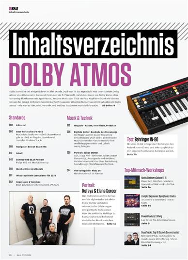 Beat Inhaltsverzeichnis