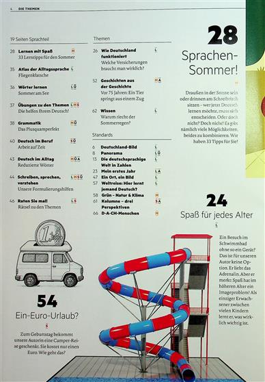Deutsch Perfekt Inhaltsverzeichnis