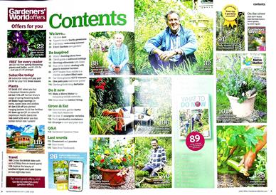 Gardeners World Inhaltsverzeichnis