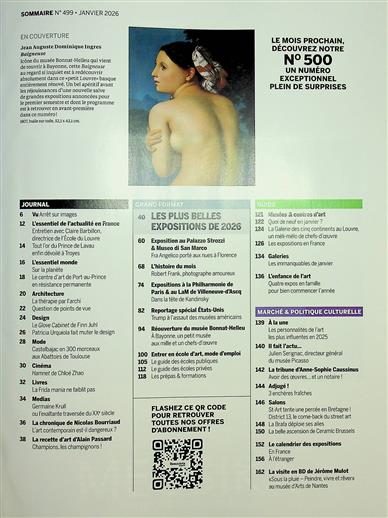 Beaux Arts Inhaltsverzeichnis