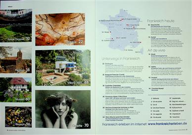 Frankreich erleben Inhaltsverzeichnis