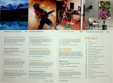 ct Fotografie Inhaltsverzeichnis