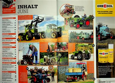 Oldtimer Traktor Inhaltsverzeichnis