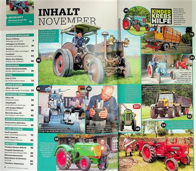 Oldtimer Traktor Inhaltsverzeichnis