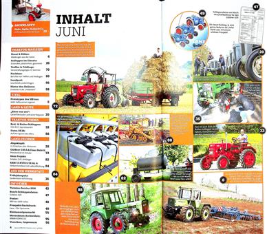 Oldtimer Traktor Inhaltsverzeichnis