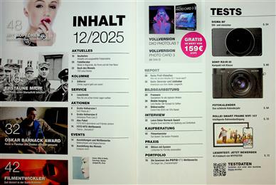 Fotohits Inhaltsverzeichnis