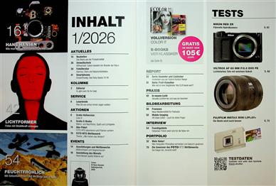 FotoNow Inhaltsverzeichnis