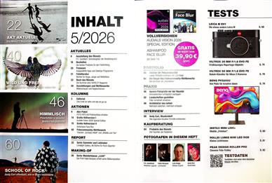 Fotohits Inhaltsverzeichnis