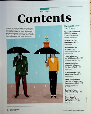 Harvard Business Review Special Inhaltsverzeichnis