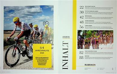 ProCycling Inhaltsverzeichnis