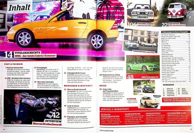 Auto Classic Inhaltsverzeichnis
