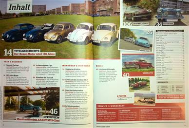 Auto Classic Inhaltsverzeichnis