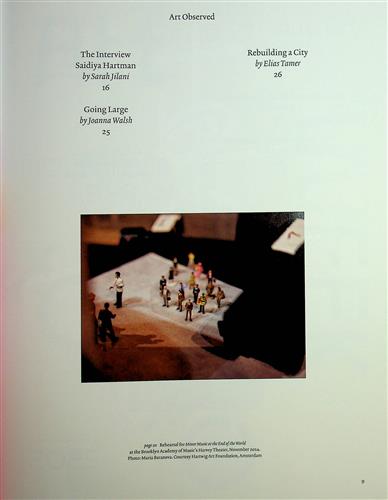 Art Review Inhaltsverzeichnis