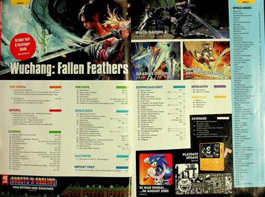 PC Games Extended Inhaltsverzeichnis