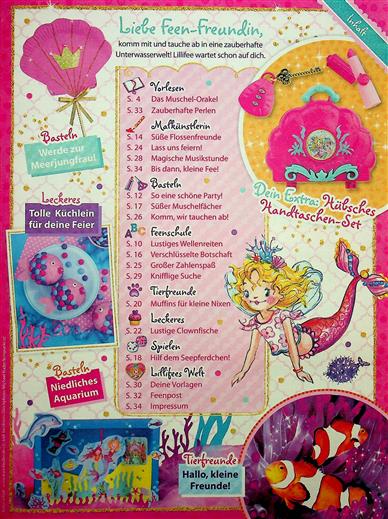 Prinzessin Lillifee Inhaltsverzeichnis