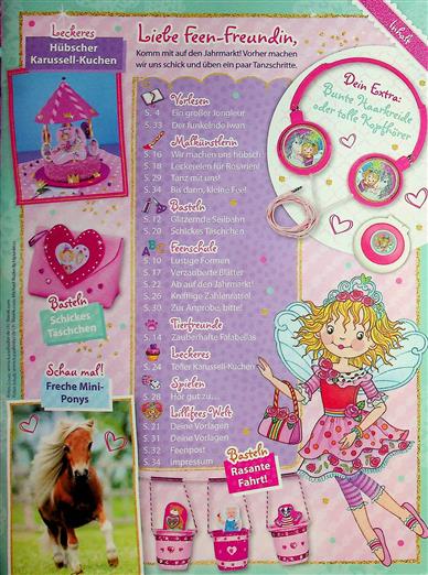 Prinzessin Lillifee Inhaltsverzeichnis