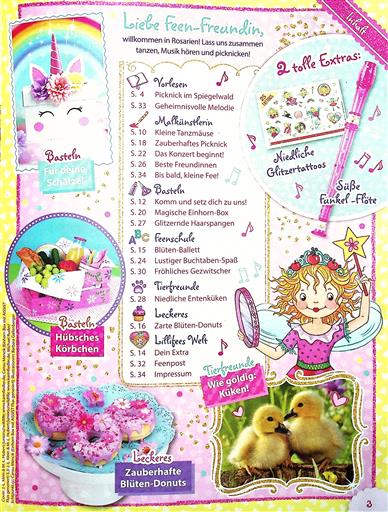 Prinzessin Lillifee Inhaltsverzeichnis