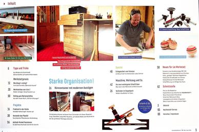 HolzWerken Inhaltsverzeichnis