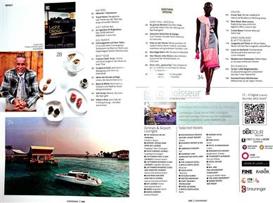 Connoisseur Circle Inhaltsverzeichnis