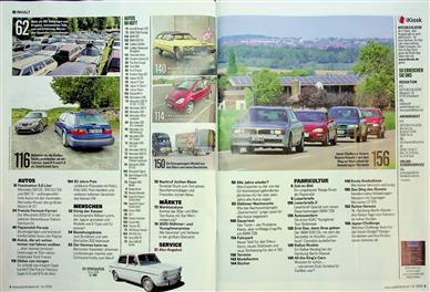 Auto Bild Klassik Inhaltsverzeichnis