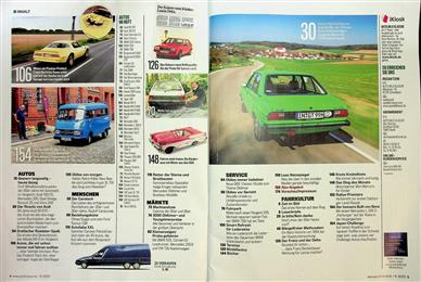 Auto Bild Klassik Inhaltsverzeichnis
