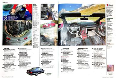 Auto Bild Klassik Inhaltsverzeichnis