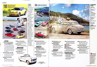 Auto Bild Klassik Inhaltsverzeichnis