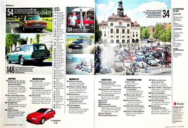 Auto Bild Klassik Inhaltsverzeichnis