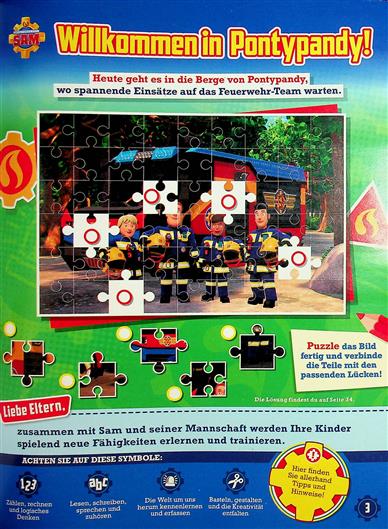 Feuerwehrmann Sam Inhaltsverzeichnis