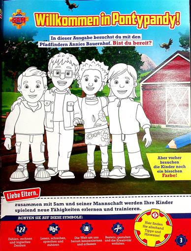 Feuerwehrmann Sam Inhaltsverzeichnis