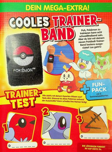 Pokémon Inhaltsverzeichnis
