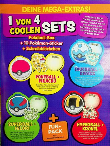 Pokémon Inhaltsverzeichnis