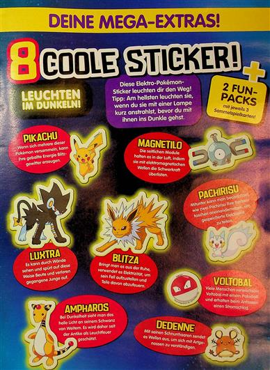 Pokémon Inhaltsverzeichnis