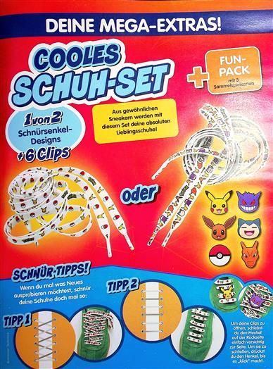 Pokémon Inhaltsverzeichnis