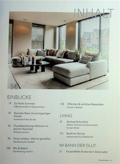 Stilvoll wohnen Inhaltsverzeichnis
