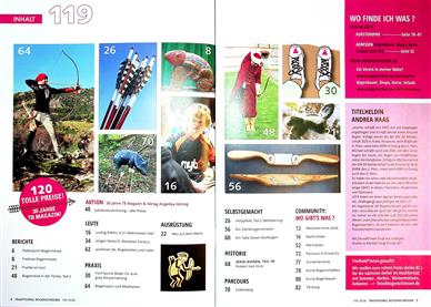 Bogenschiessen Inhaltsverzeichnis