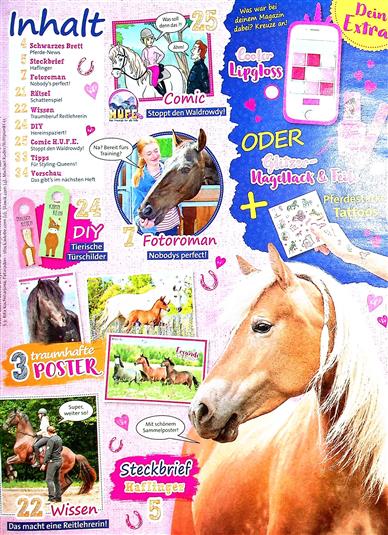 Pferd & Co Inhaltsverzeichnis