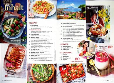 So isst Italien Inhaltsverzeichnis