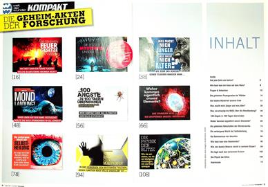 Welt der Wunder Kompakt Inhaltsverzeichnis