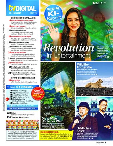 TV Digital XXL Inhaltsverzeichnis