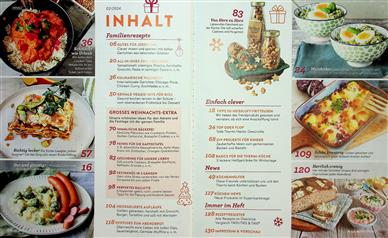 Rezepte mit Herz Familienküche Herbst & Winter 2024 Inhaltsverzeichnis