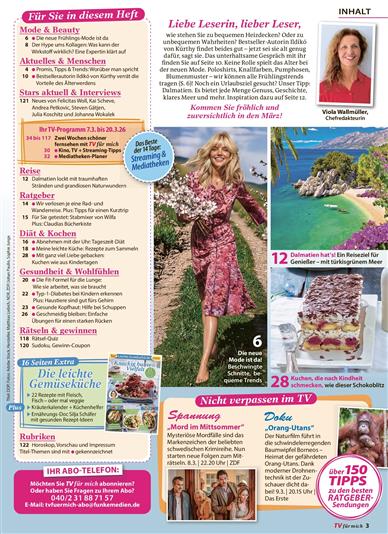 TV für mich Inhaltsverzeichnis