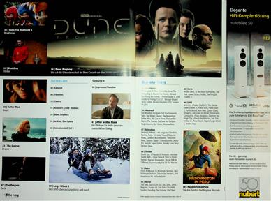 Blu-ray Magazin Inhaltsverzeichnis