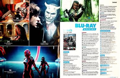 Blu-ray Magazin Inhaltsverzeichnis