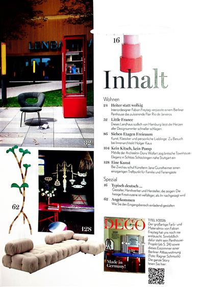 Deco Home Inhaltsverzeichnis