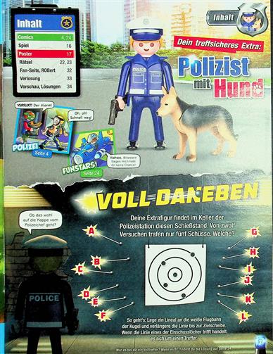 Playmobil Magazin Inhaltsverzeichnis