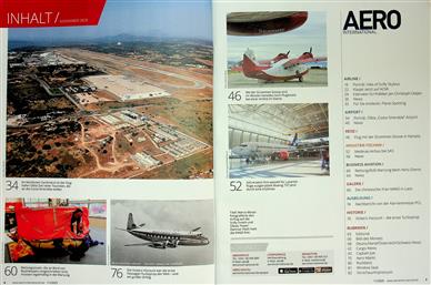 Aero International Inhaltsverzeichnis