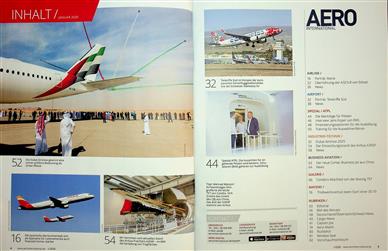 Aero International Inhaltsverzeichnis