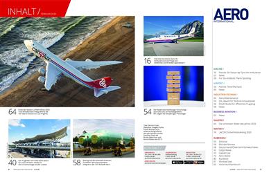 Aero International Inhaltsverzeichnis