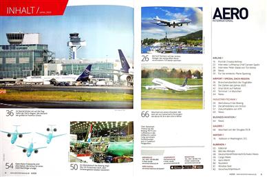 Aero International Inhaltsverzeichnis